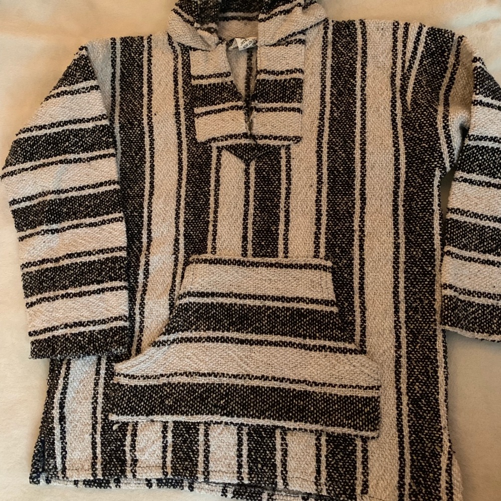 Black & White medium Drug Rug